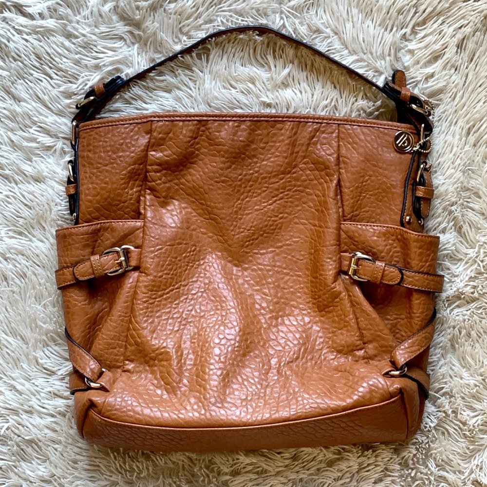 BIG BUDDHA FAUX LEATHER HOBO BAG